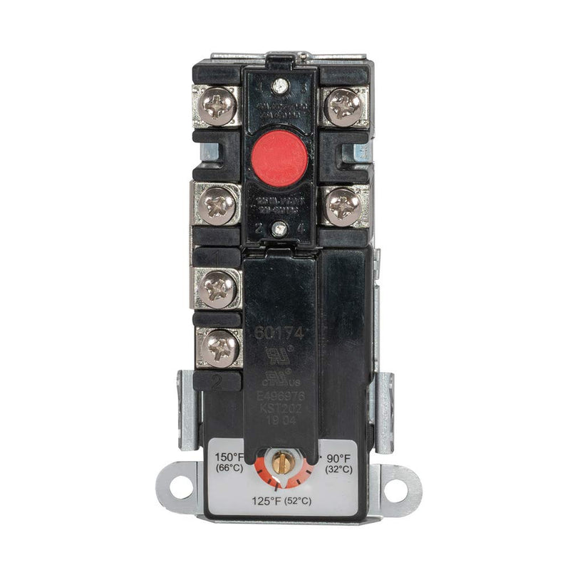 Eastman 60174N Thermostat for Single Element Water Heaters, Black Single-Element Thermostat