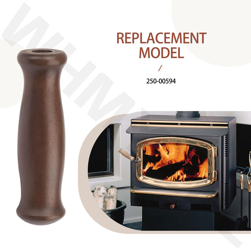 250-00594 Wooden Handle Compatible with Avalon Olympic Stove & Insert