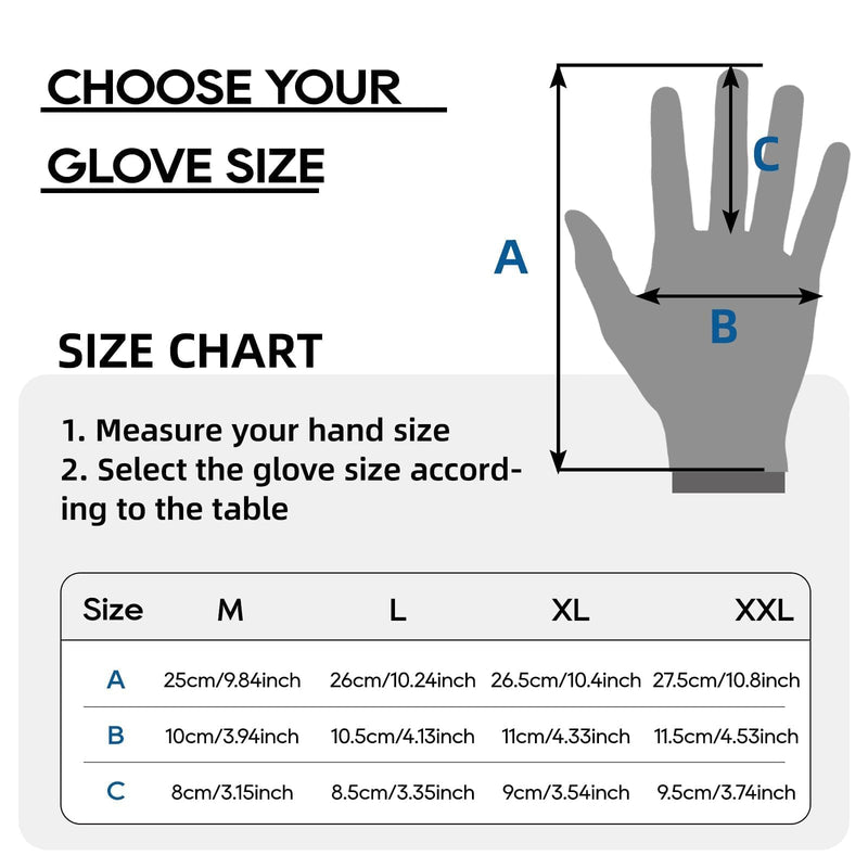 Schwer 2 Pairs FreezeGuard Winter Work Gloves, PFAS Free Waterproof Work Gloves, Freezer Gloves for Outdoor Cold Weather Keep Hands Warm, Waterproof Gloves for Shoveling Snow, Ice Fishing, L Orange Large (Pack of 2)
