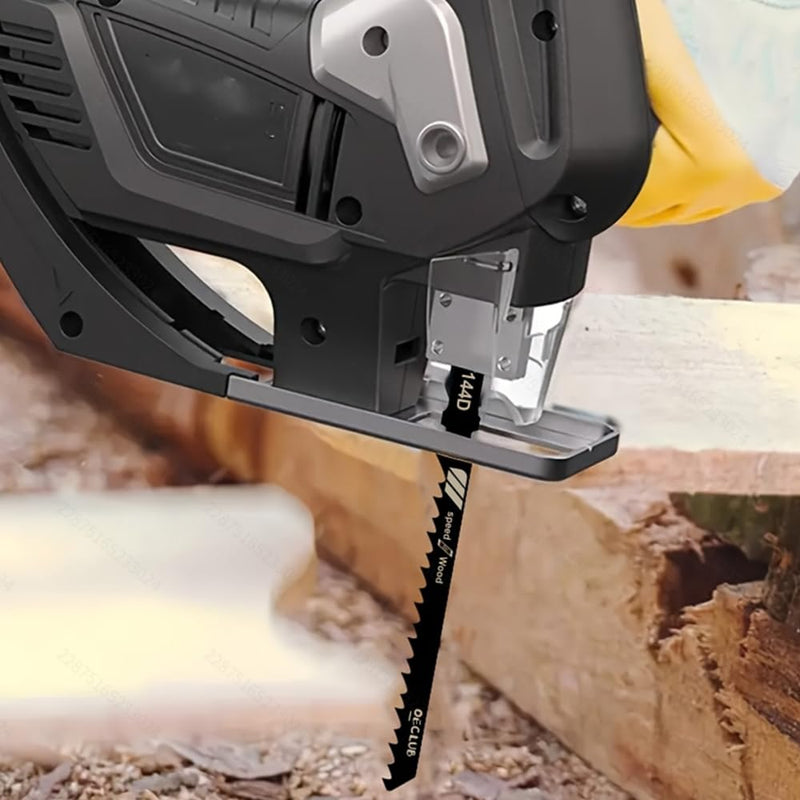Edge Banding Trimmer - Dual-Eccentric Bearing System for Precise Trimming, Cuts PVC, Melamine, Laminates, Box, ACP, VinyI Panels, Free 5 Woodworking Saw Blades