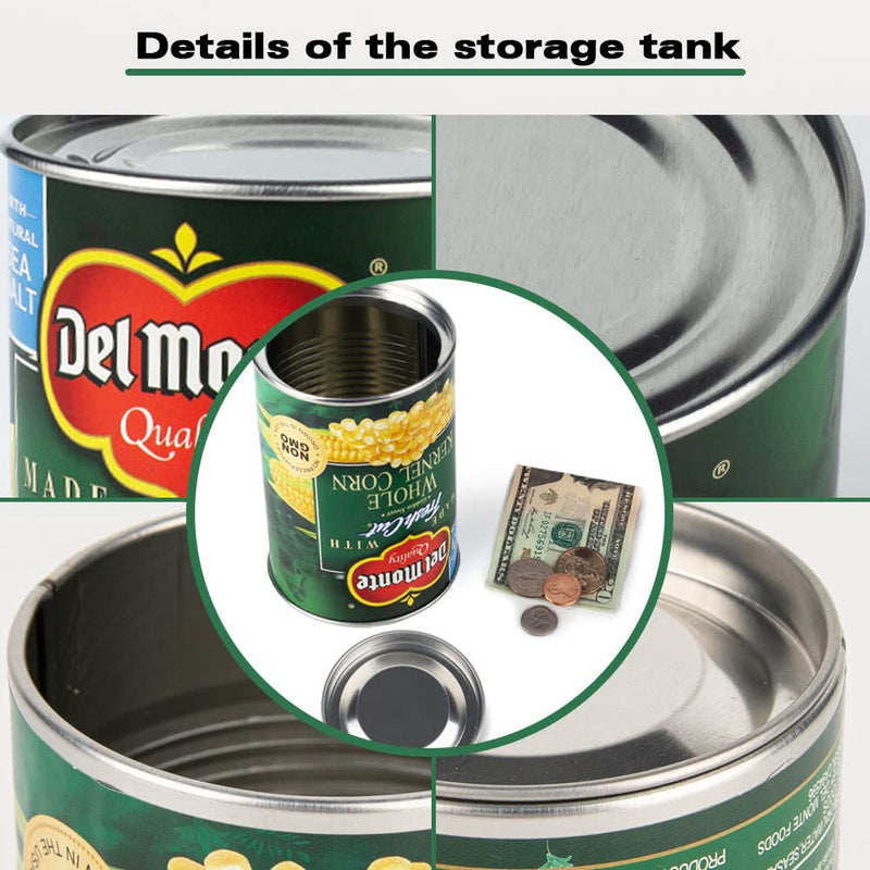 Fake Whole Kernel Corn Can Safes Diversion Secret Stash Safes Compact