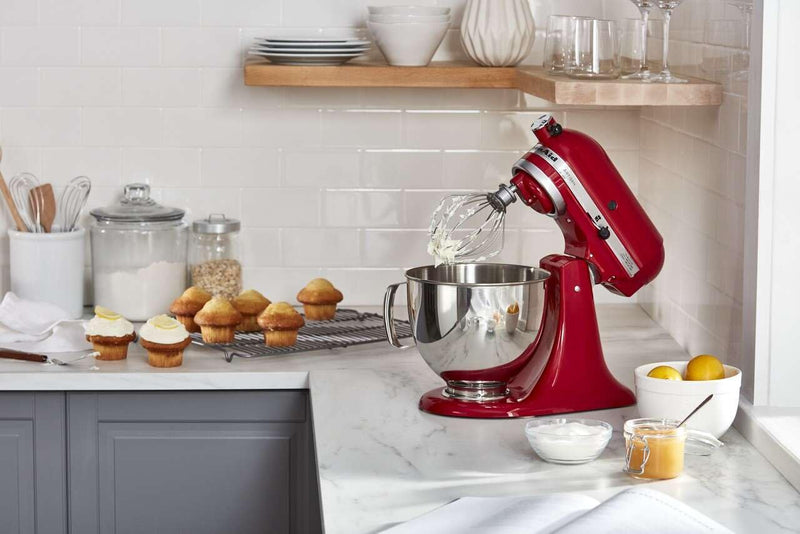 KitchenAid K45WW Wire Whip for Tilt-Head Stand Mixer, Stainless Steel 4.5-5 Qt
