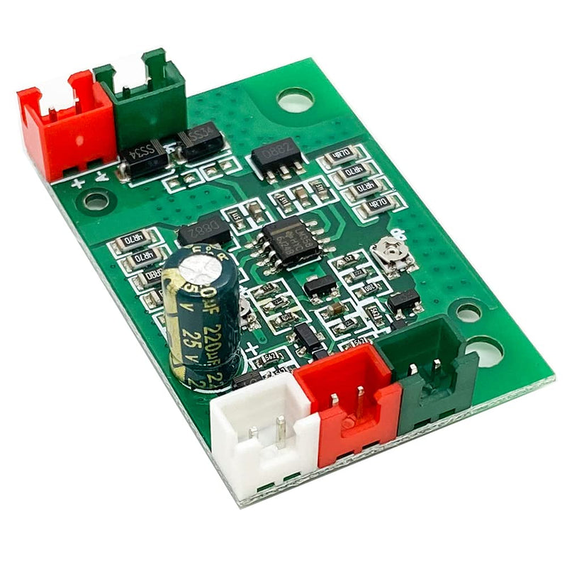 DC 3V-5V Laser Diode LD Driver Board for 660nm 532nm 808nm Laser Module 2-Way Current Adjustable Laser Drive Power Supply Circuit Board with TTL Modulation 0-20KHZ Green