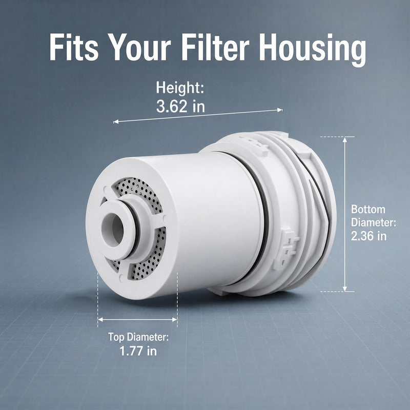 5RC100/7RC100/7SF100 Shower Filter Compatible with DELTA Shower Head