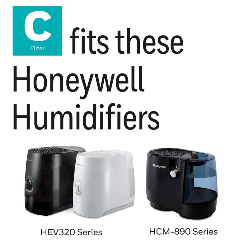 Honeywell C Replacement Filter, White 1 Count