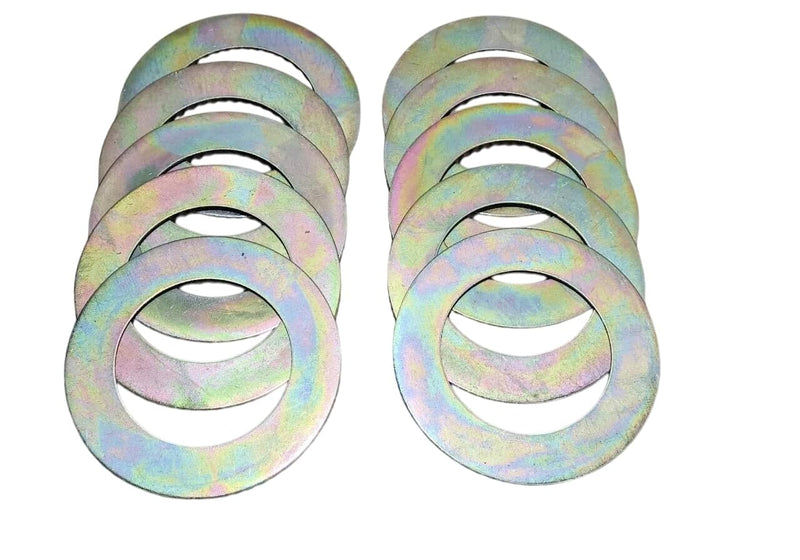Bucket Pin Shims Spacer Washer Size 135mm x 90mm x 2 Mm Set of 10 Pcs Fits and Compatible with Various Earthmoving Machines and Excavator Machine