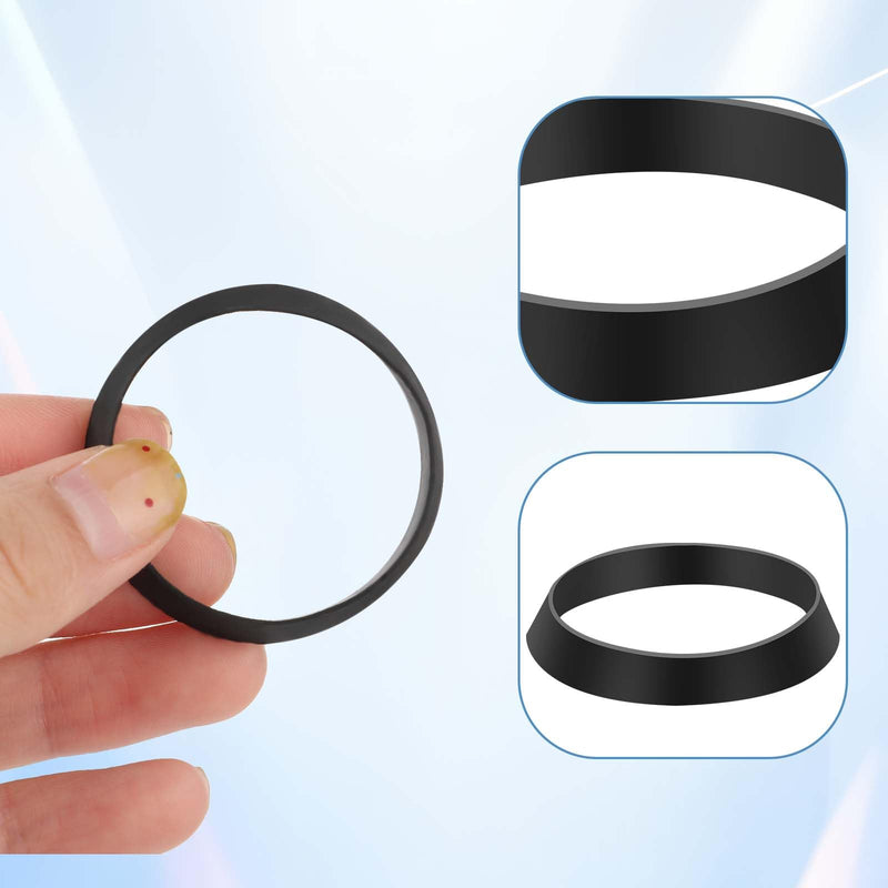 10 PCS Seal Ring Silicone Washer Waste Pipe Seal Ring Rubber Gasket Washers Plumbing for 1 1/2 Inch Drain Pipe Sink Drains