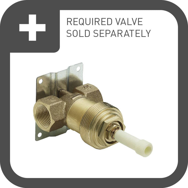 Moen TS3102 Doux Volume Control Trim Kit, Valve Required, Chrome