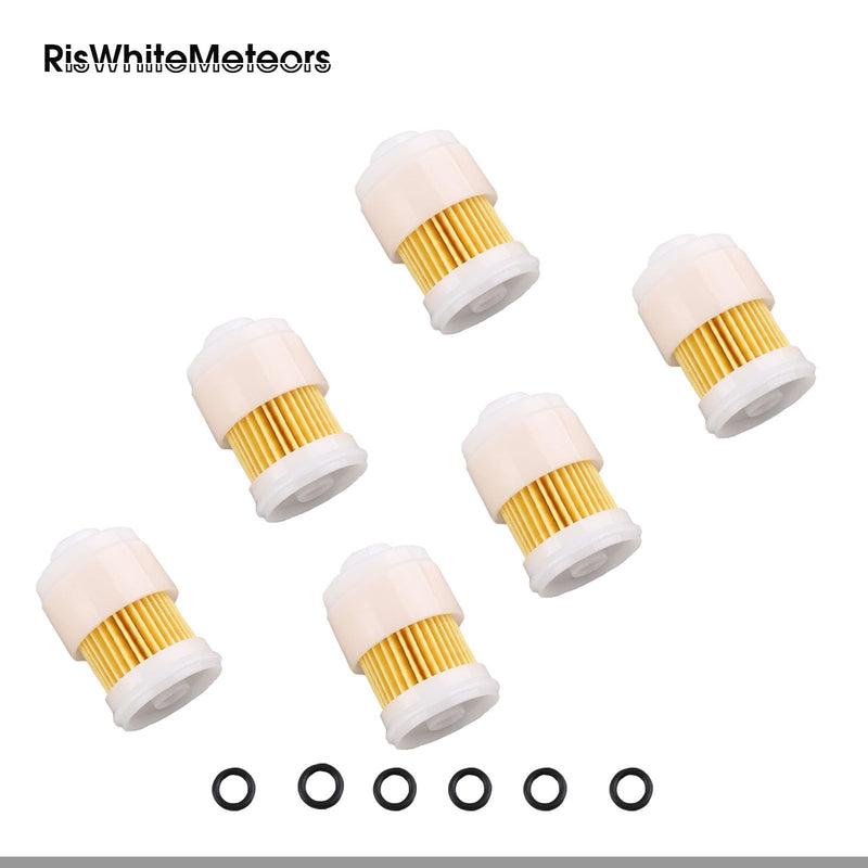 68F-24563-00-00 68F-24563-10-00 68F-24563-01-00 68F24563 Fuel Filter (6pcs) Replacement for Yamaha Outboard 150HP-300HP
