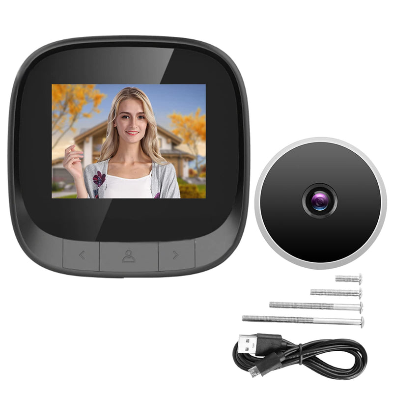 2.4in Smart Visual Door Viewer, Electronic Eye Peephole Digital Video Door Viewer Monitoring Camera for Home
