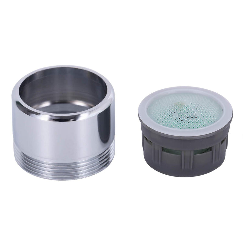 2 Pack 2.2 GPM Sink Faucet Aerator, Male and Female Dual Thread Aerator, Regular/Standard Size, Chrome by NIDAYE 2.2GPM