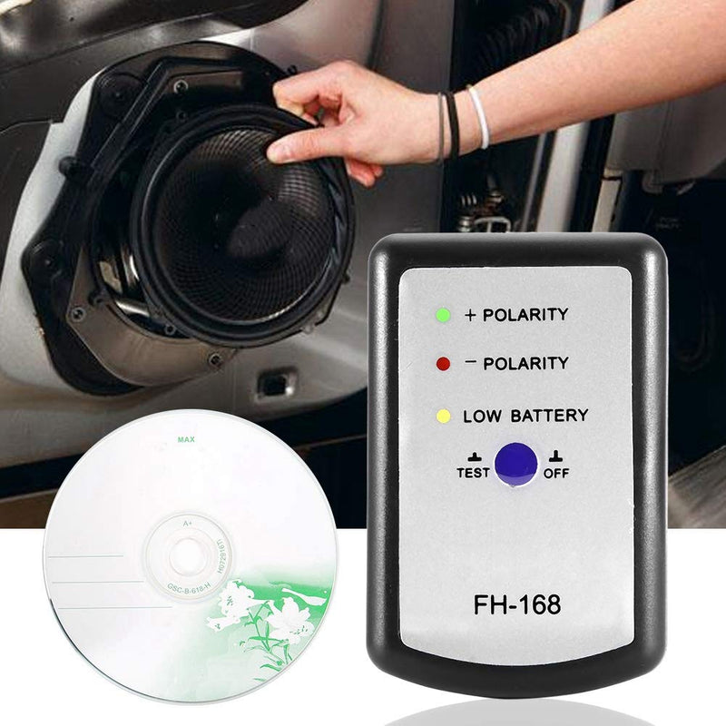 for fh-168 Speaker Polarity Tester Gorgeri Phasemeter Tester, Auto Car Audio Speaker Horn Tester Phase Meter PH Phasemeter