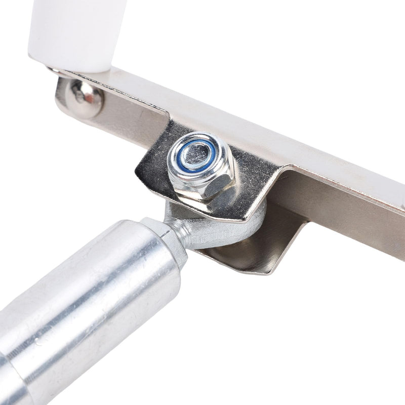GOWENIC Drywall Outside Corner Bead Roller, Efficient Mud Squeezing, Threaded Connection, with Coarse Threaded Rod Adapter, for One Half Inch Threaded Extension Pole