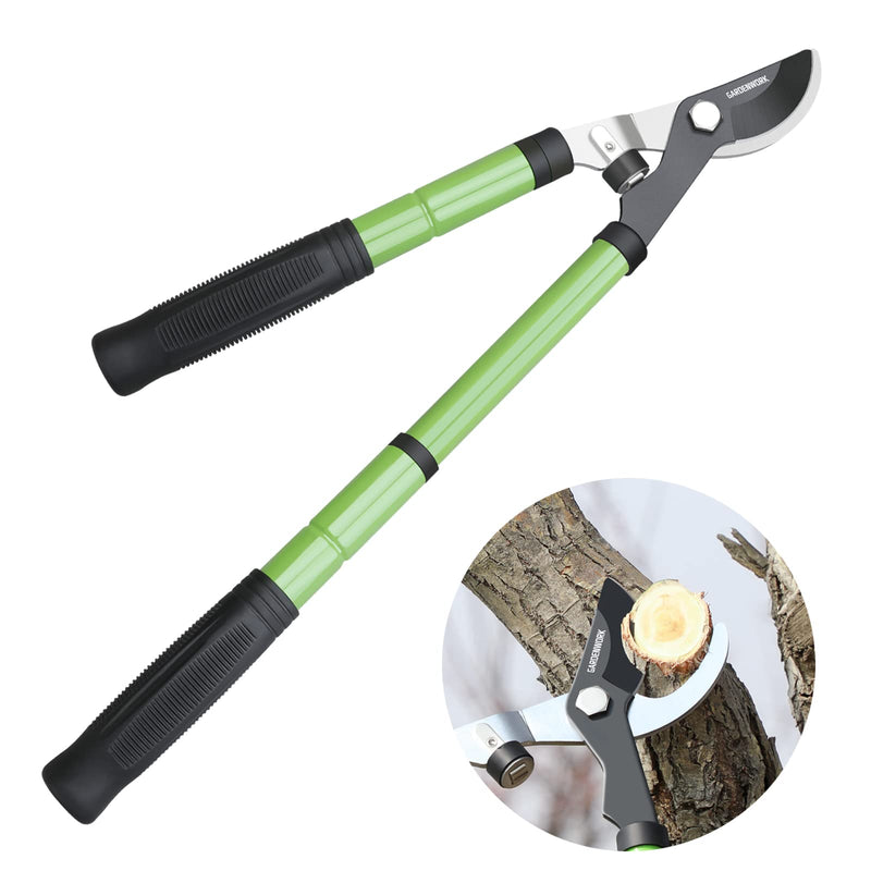 Loppers, Heavy-Duty Branch Trimmer with Sk5 Teflon Blades, Suitable for Tree Branches and Shrubs 23''