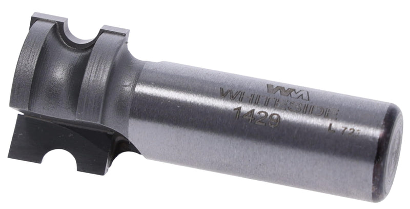 Whiteside Router Bits 1429 Half Round Bit with 3/32-Inch Radius 1/2-Inch Cutting Length