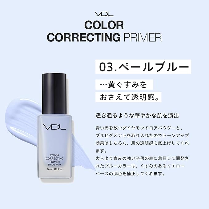 VDL Color Collecting Primer 30m Mint Rose Pale Blue (Pale Blue) - NewNest Australia