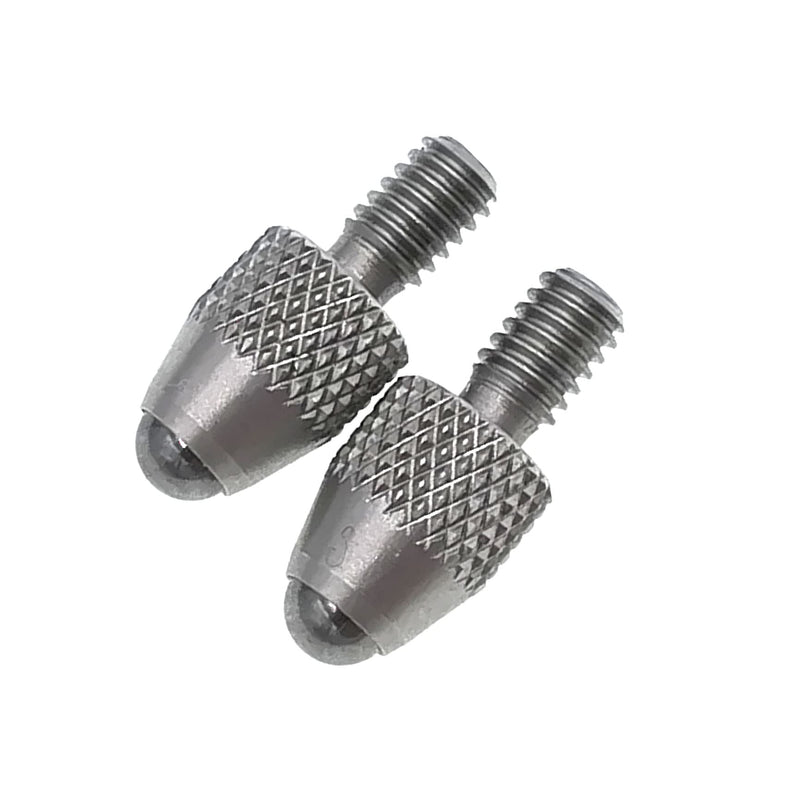 Ball Contact Points for Dial Indicators #4-48 Thread Shank (Carbide Ball) Carbide Ball