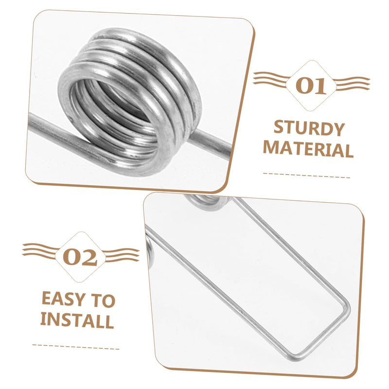18Pcs Torsional Spring for Trash Can Lid Repair Small Torsional Springs for Home Maintenance and DIY Projects