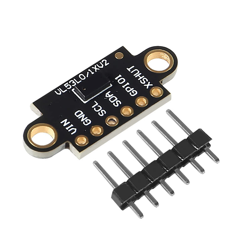 3PCS VL53L0X Time-of-Flight (ToF) Laser Ranging Sensor Breakout 940nm GY-VL53L0XV2 Laser Distance Module I2C IIC