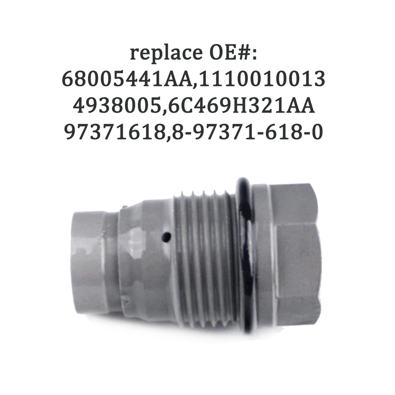 1110010013 Diesel Pump Pressure Relief Valve Replace 68005441AA 4938005 Compatible with Cummins 6.7L Ram 2500 & 3500