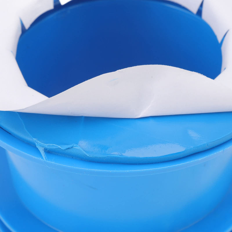 Toilet Wax Ring, Wax Ring For Toilet, Toilet Sealing Ring Multifunctional Rubber Toilet Gasket Ring(Blue) Blue