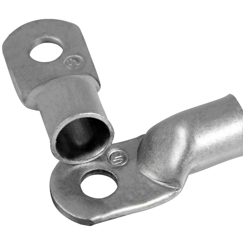 Ancor Marine Grade Tinned Copper Lugs, Sizes 8 AWG to 4/0 AWG 25 Pack 6 Awg -- 1/4" Ring