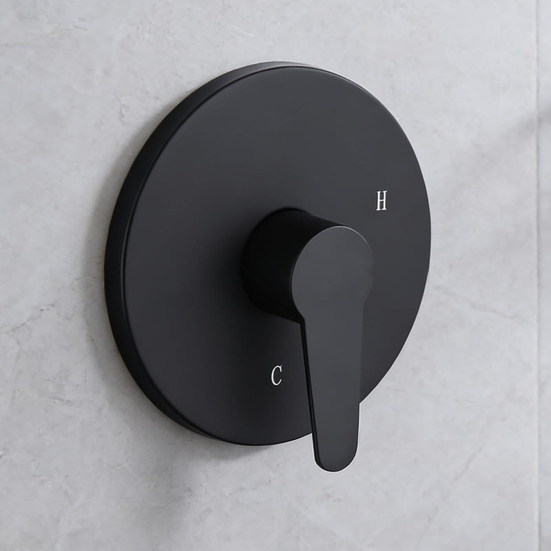 Replacement for Pfister R89040B Pfirst Modern Valve Trim, Shower Replacement Kit Compatible with Pfister 0X8 Series, Single-Handle Valve Tub Shower Trim Kit (Matte Black) Matte Black