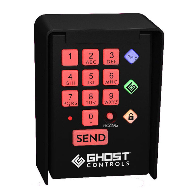 Ghost Controls Premium Wireless Keypad for Automatic Gate Openers - Model AXWK