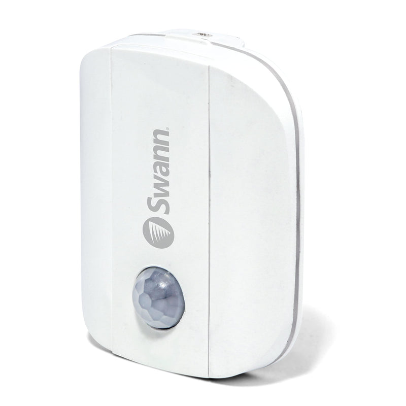 Swann Wireless Motion Alert Sensor Unit 2 Pack Easy Installation Both Indoors & Outdoors with Weatherproof Design, No Hub Required. Detect Movement Up to 50ft Away Within 110 Degree Range,White