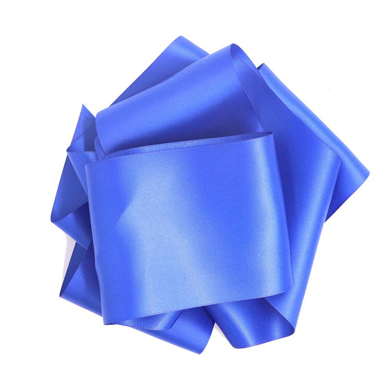 Blank Satin Sash, Plain Sash, Party Decorations, Make Your Own Sash (Royal Blue) Royal Blue