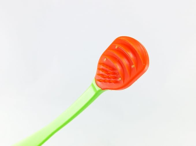 Breath Care Tongue Clin, Tongue Dedicated Brush, For Removing Tongue Dirt That Causes Bad Breath, W Function (Removing Spatula & Scraping Brush), Normal - NewNest Australia