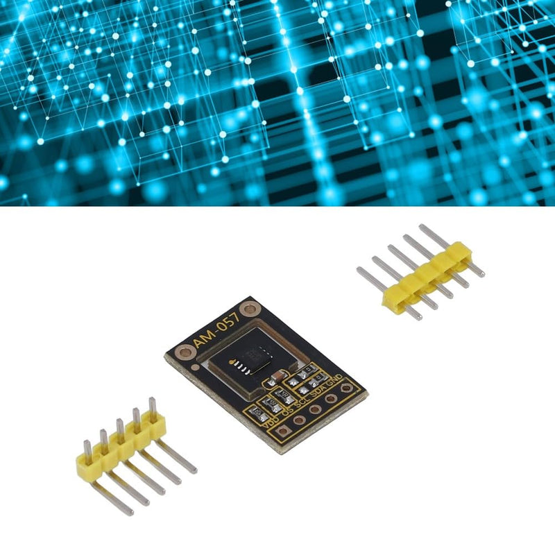 MAX30205 Temperature Sensor Module - 2.7‑3.3V High Accuracy 0.1°C I2C Interface for Body Temperature Monitoring and Wearable Health Devices