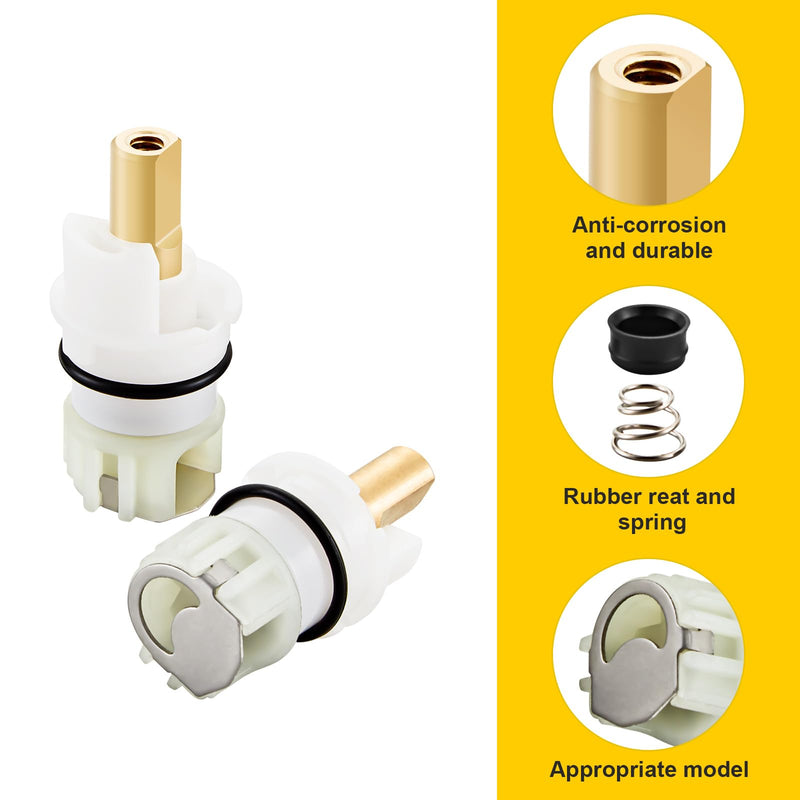 RP25513 Faucet Cartridge Replacement Kit for Delta two handle faucet repair kit Includes RP4993 Seats and Springs, 2 Pack