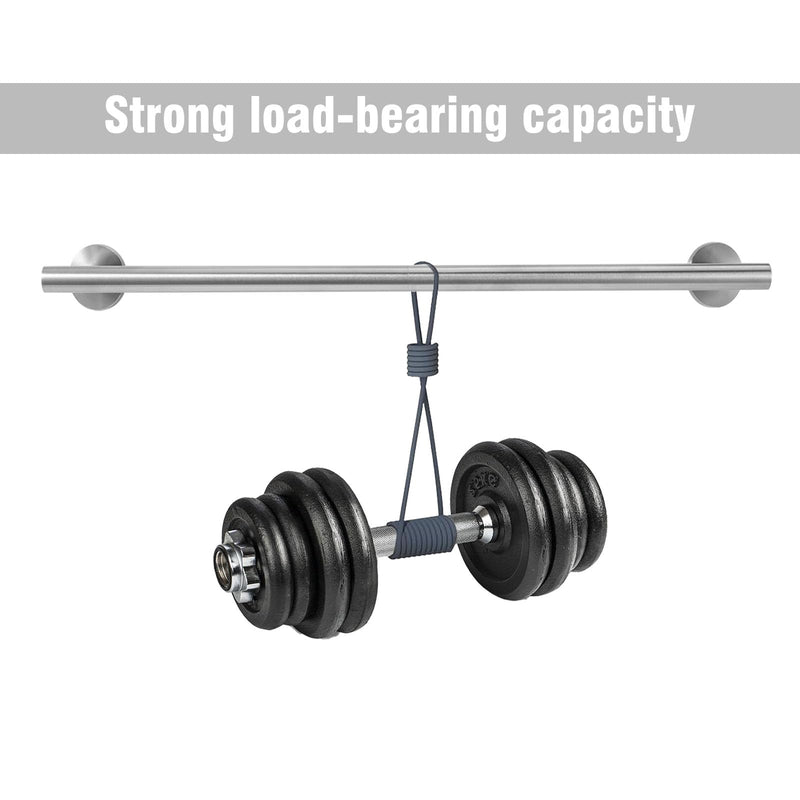 #304 Stainless Steel Towel Bars with Length 23.6inch,Round Design(Brushed Nickel) Brushed Nickel 23.6 Inches 1