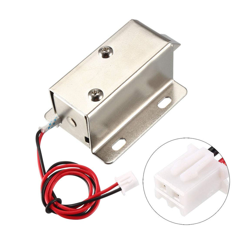 UXCELL DC 12V 1.1A 11.4mm Electromagnetic Solenoid Latch Lock for Cabinet Door Lock DC12V 1.1A 11.4mm