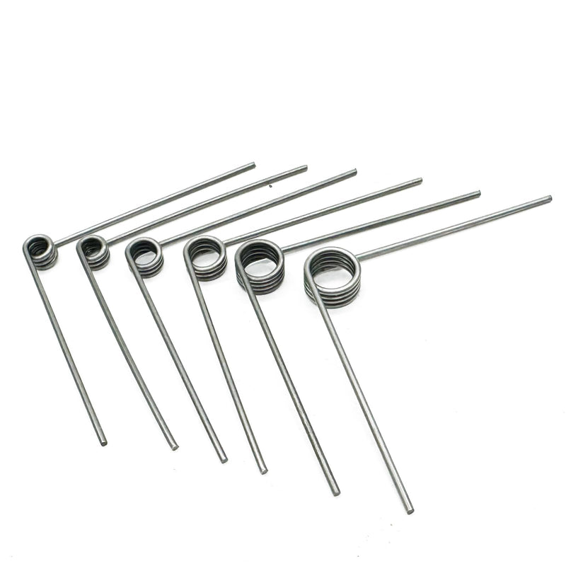 Torsion Spring,Spring Assortment for Tools Maintenance DIY,90 Degree,Spring Steel Construction,1.2mm Wire Diameter x 16mm OD x 5 Coils(5pcs) 1.2x16mmx5 Coils Spring Steel