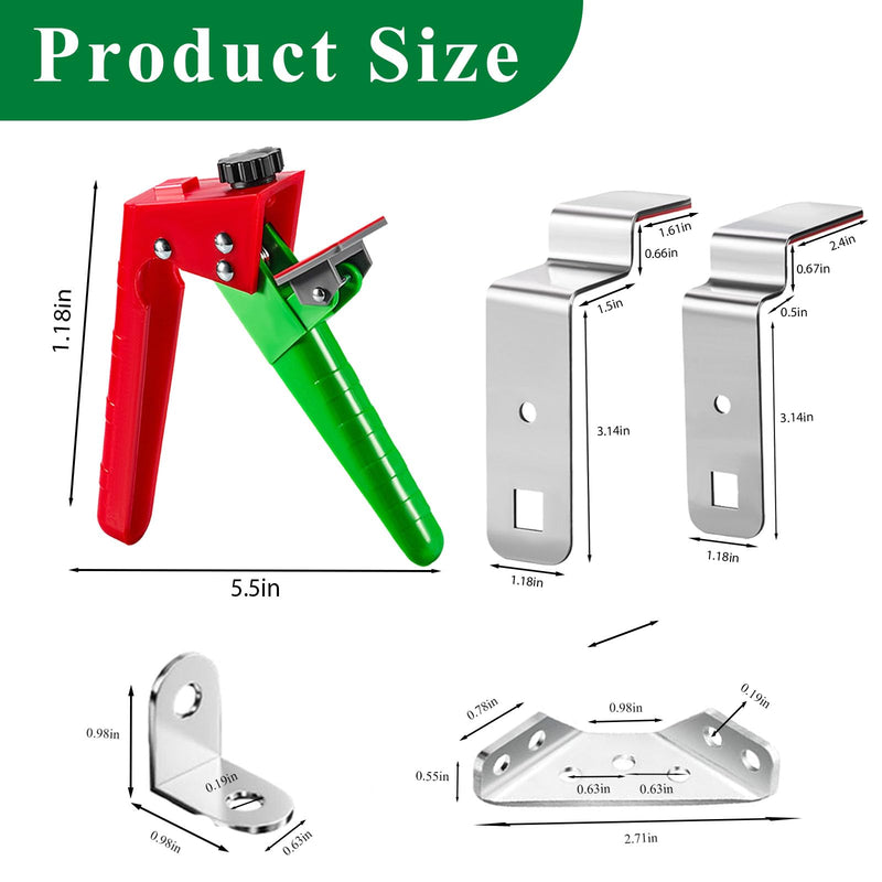 2 Pack Drawer Front Installation Clamps, Cabinet Clamps For Installing Cabinets, Adjustable Drawer Fixing Clamp, Universal Cabinet Face Frame Installation Clamps for Installing Cabinets Drawer