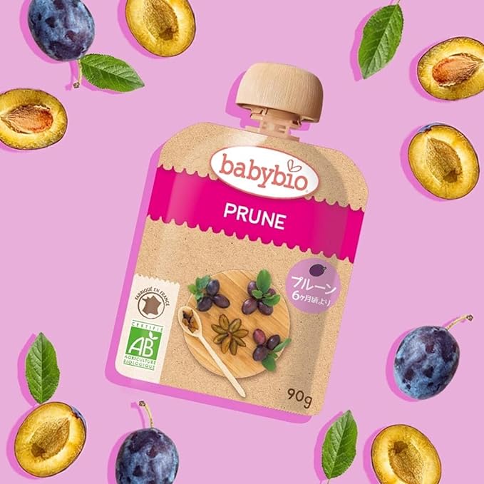 Mitoku Baby Bio Organic Baby Smoothie Prunes 3.2 oz (90 g) x 14 Packs - NewNest Australia