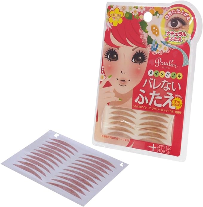 Priyu Doll eye tape for lids natural extra weight (30 pairs + 10 pairs) - NewNest Australia