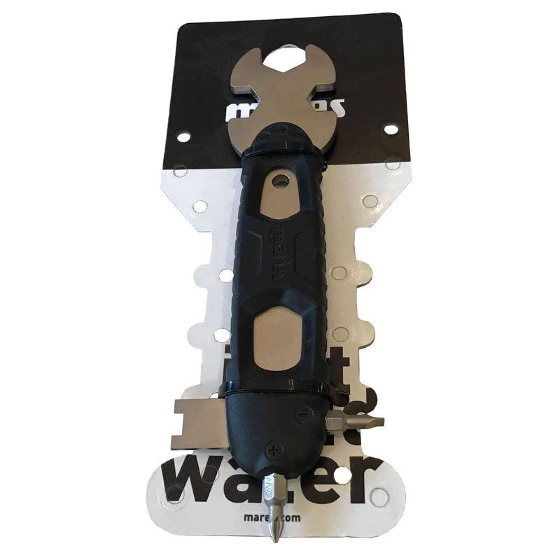 Mares Multi Tools Tech - Scuba Diving Multi-Purpose Various Spanners & Screwdrivers Black