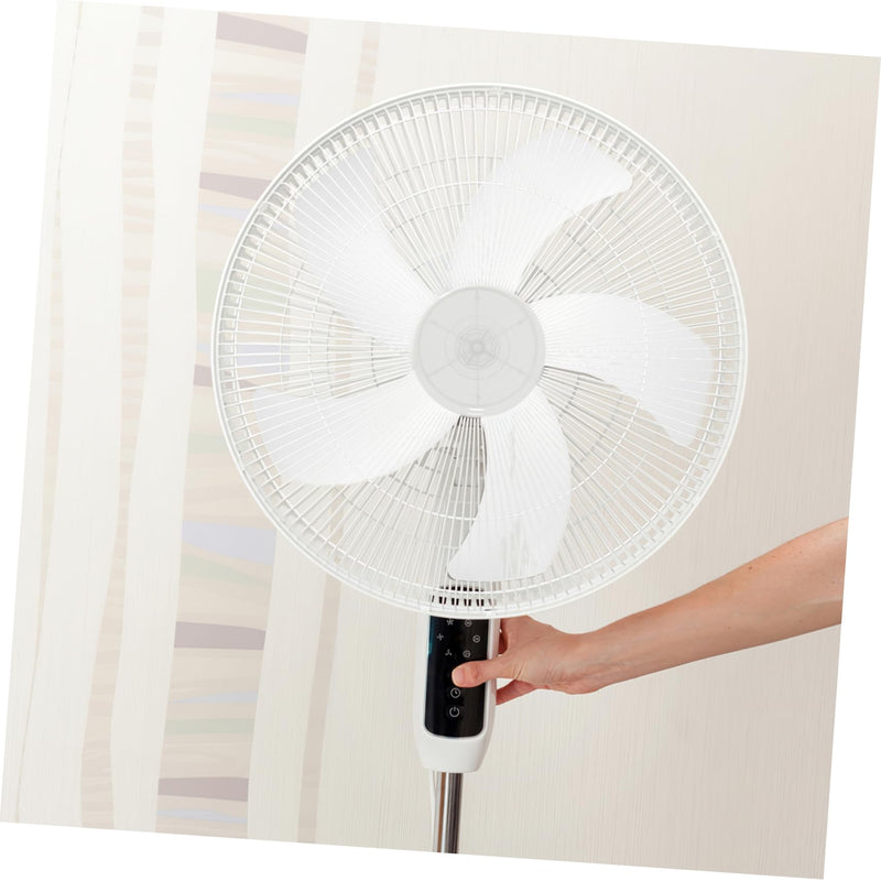 OSALADI Floor Fan Refrigerator Rv Mini Fan Replacement Round Bore Blades Replacement Blades for Ceiling Table Floor Accessory 37cm Pedestal s Supply Desk
