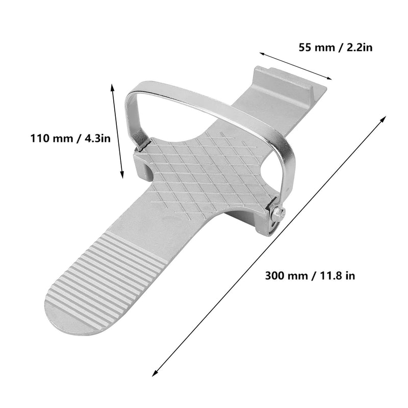 Drywall Foot Lift, Foot Panel Lifter Alloy Board Lifter Door Foot Drywall Plaster Sheet Lifting Tool for Hinge Installation, Sheetrock Panels, Plywood