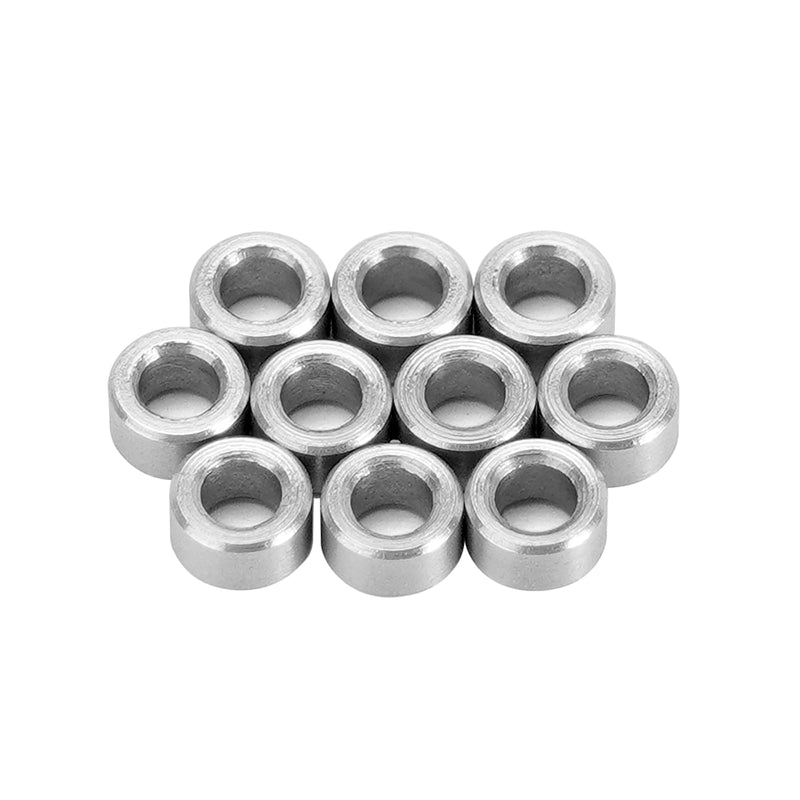 INJORA Washers Spacers - 50PCS Flat Stainless Steel Gasket for 1/24 RC Crawler SCX24 AX24 Upgrade