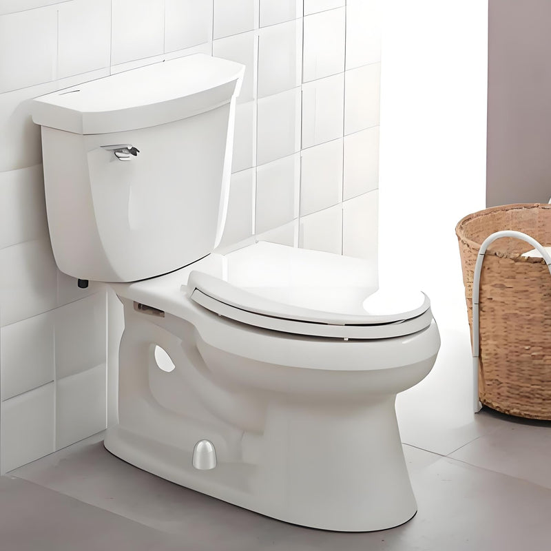 Toilet Bolt Caps Universal Toilet Seat Floor Bolts Caps Floor Bolts Snap On Caps with Washers for Easy Installation, 1.44 Inch Height
