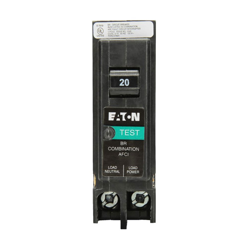 BRP115AF Eaton 15 amps Combination AFCI Single Pole Circuit Breaker, Black