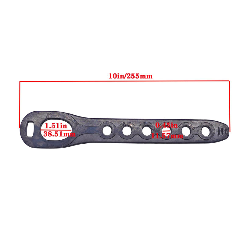 T2/T3 Style Rubber Bike Rack Strap,Bike Carrier Securing Strap,Bike Rack Rubber Chain Strap 7533535 4 Packs