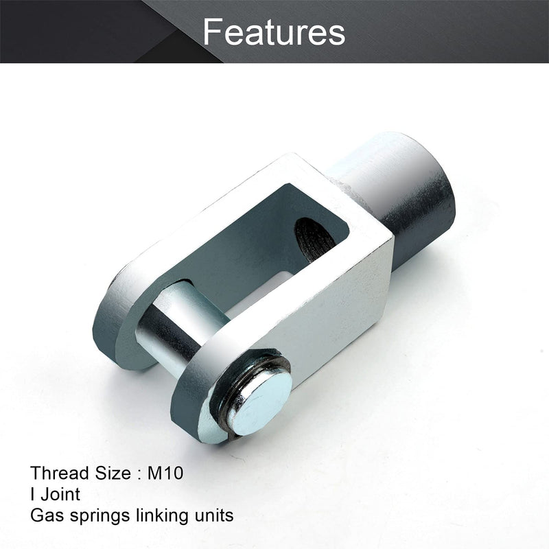 Othmro 1pcs Air Cylinder Rod Clevis End 78mm Length M16x1.5 Female Thread Y Connector