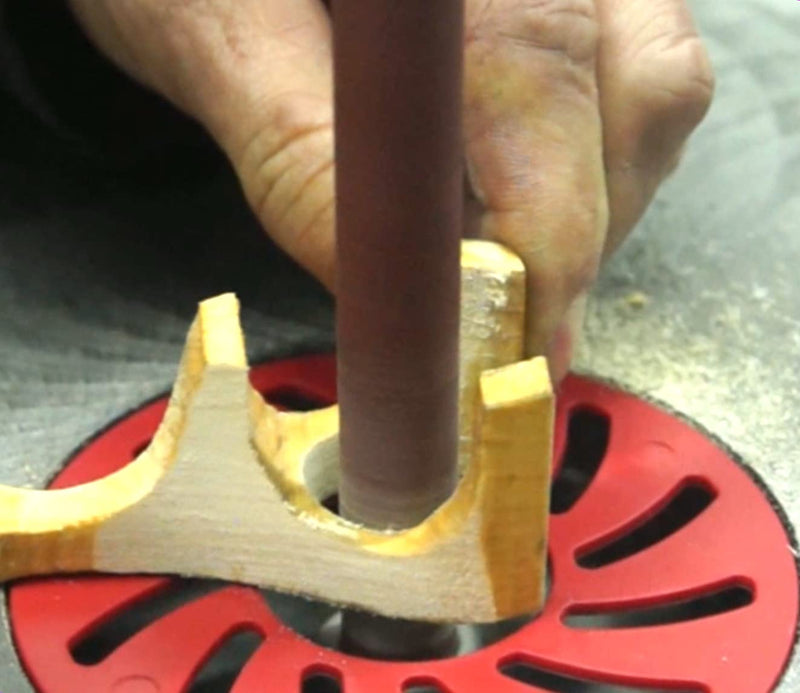 Dark Stone Sanding Sleeves for Spindle Sander 4-1/2" Length (80 Grit, 1/2“) 80 Grit 1/2“