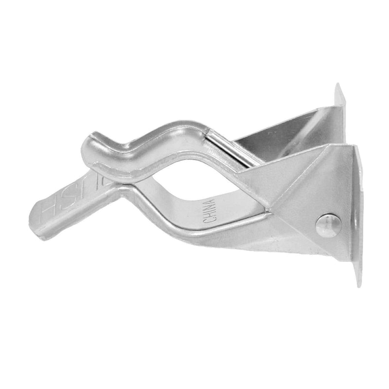 Heavy Duty Metal Gaint Spring Grip Clamp Tool Hanger Wall Orgainzer for Garage Closet Brooms and Mops Wall Mount Holder (Pack of 2) Pack of 2