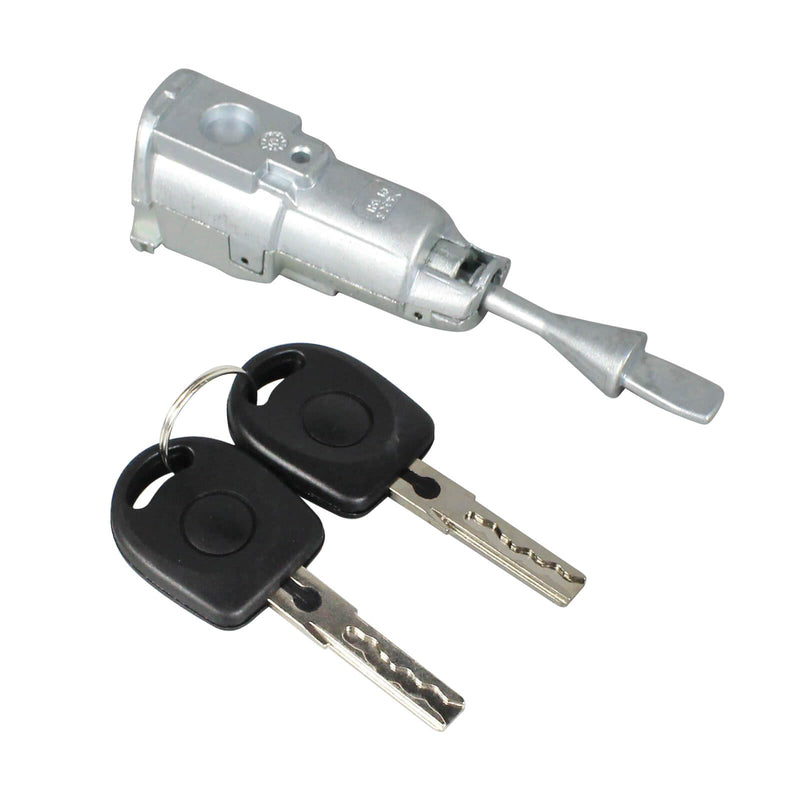 ZNB 5C6800375 Door Lock Cylinder Assy with 2 Keys, Front Left | Fit for VW Jetta 2011-2018, Replace 5C6800375AH, Replace 5C6800375CF, Replace 5C6800375BR